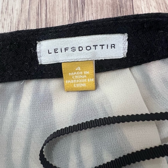 Anthropologie Liefsdottir Silk Monarch Butterfly High-Low Midi Skirt – Size 4 - Picture 3 of 6